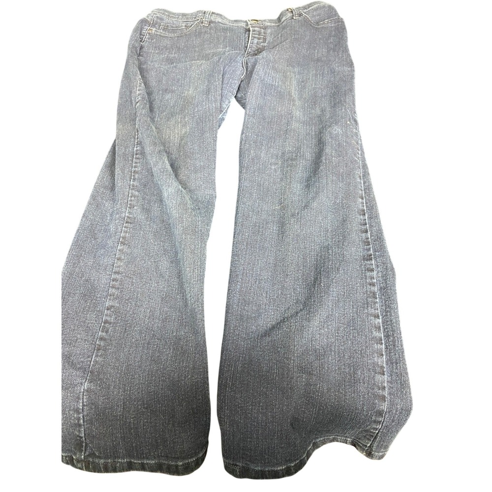Lee Classic Fit Straight Leg Denim Jeans Women's Blue At The Waist Pants
